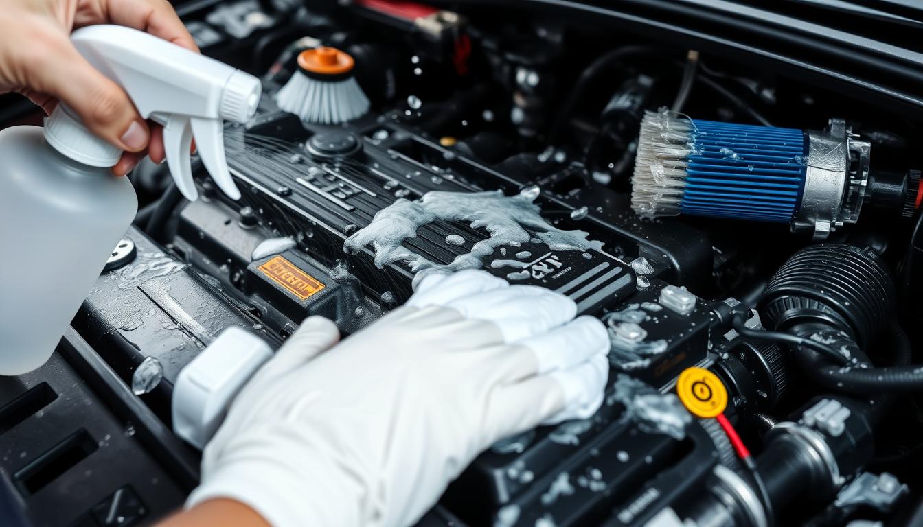Kako očistiti motor automobila